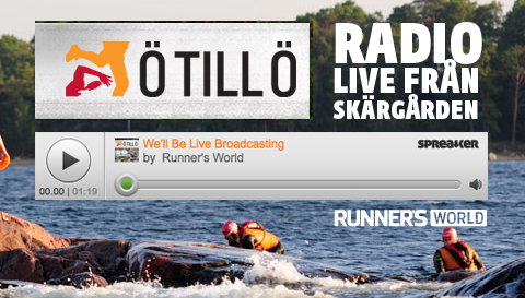 Liveradio från Ö till Ö hela tävlingsdagen