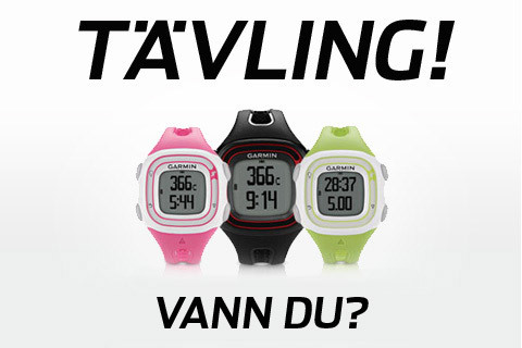 Var det du som vann Garmin Forerunner?
