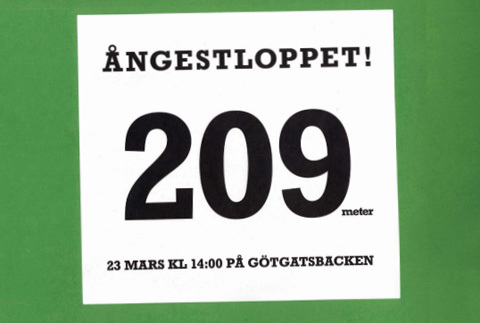 Spring bort din ängslan i Ångestloppet