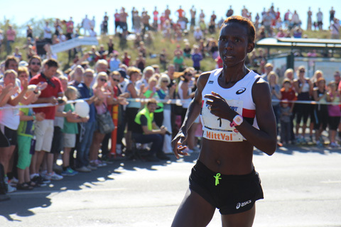 Isabellah Andersson vann Tjejmilen igen