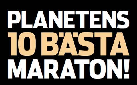 Världens tio bästa maraton!