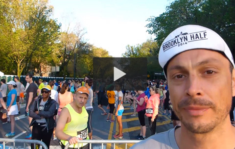 Petter springer Brooklyn Halvmaraton!