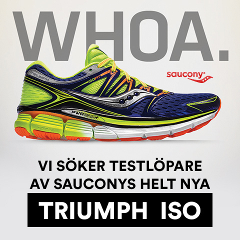 Blev du Sauconys testlöpare?