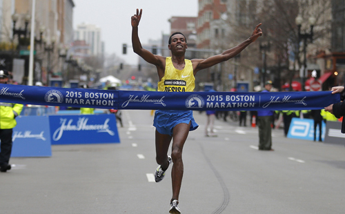 Desisa och Rotich vinner Boston Marathon 2015