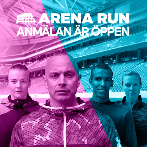 Arena Run är Europas första obstacle run i arenamiljö