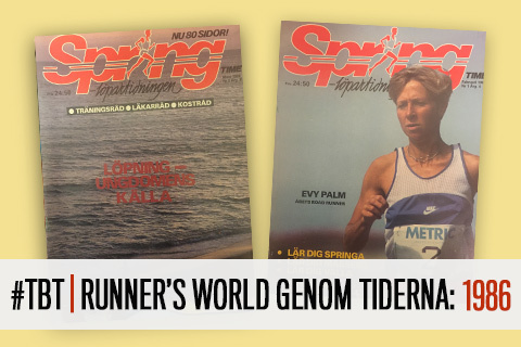 #TBT | Runner’s World genom tiderna: 1986