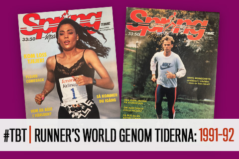 #TBT | Runner’s World genom tiderna: 1991-92