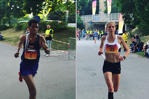 Maria och Abraham snabbast på SM-milen!