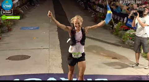Se Mimmi Kotka springa hem segern i CCC under Ultra trail du Mont Blanc!
