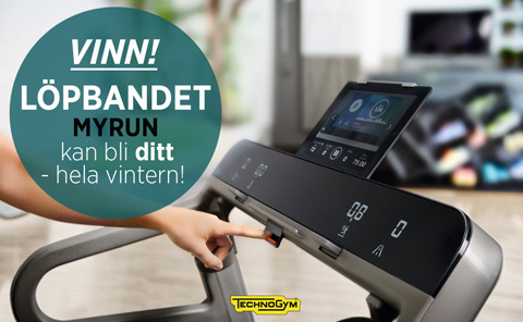 Tävla & vinn: Marknadens häftigaste löpband hemma hos dig – hela vintern!