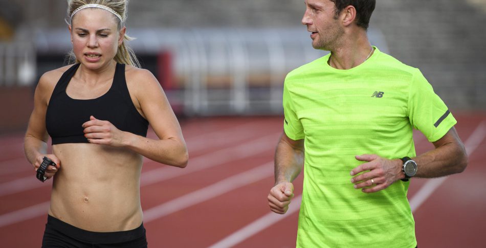 Charlotte och Anders – redo att utmana 2.40-gränsen i New York