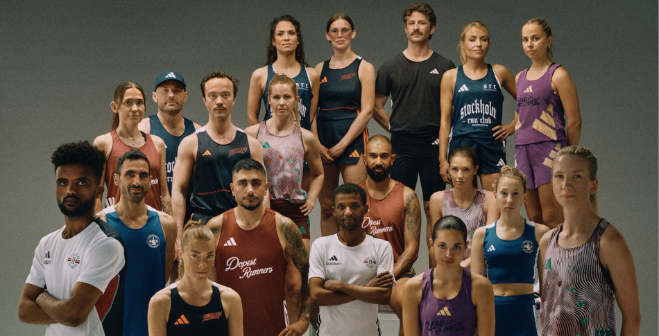 adidas lanserar THE LINE UP – en hyllning till Stockholms alla löparcrews