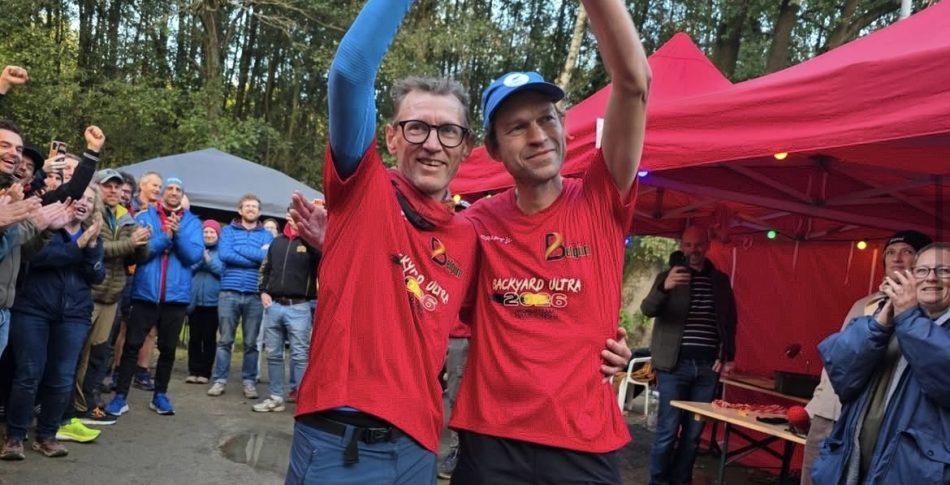 Över 5 dygn och 831 kilometer – två belgare skrev historia i Backyard-VM